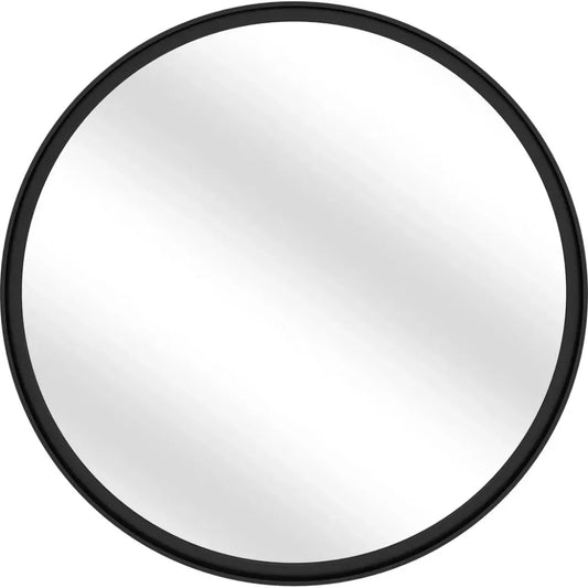 Jackie Metal Black Wall Mirror - LOOMLAN - Bassett Mirror - Wall Mirrors