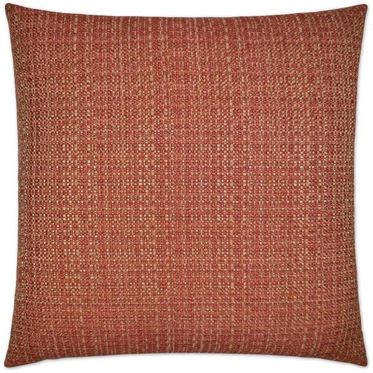 Jackie O Cinnabar Red Throw Pillow Insert - LOOMLAN - D.V. Kap - Throw Pillows