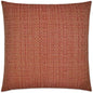Jackie O Cinnabar Red Throw Pillow Insert - LOOMLAN - D.V. Kap - Throw Pillows