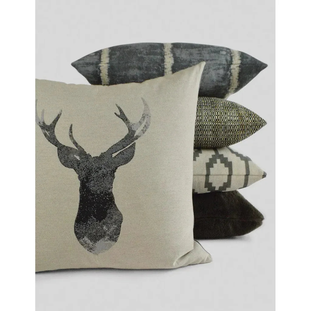 Jackie O Pyrite Black Throw Pillow Insert - LOOMLAN - D.V. Kap - Throw Pillows