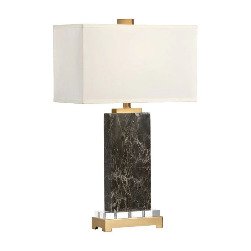 Jackson Marble Made Table Lamp - LOOMLAN - Wildwood - Table Lamps