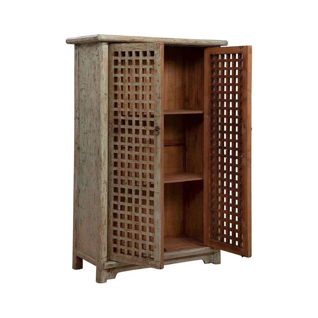 Jackson Vintage Charmed Wooden Cabinet - LOOMLAN - Furniture Classics - Accent Cabinets