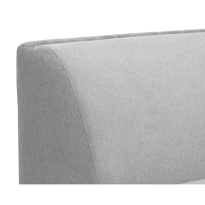 Jaclyn Fabric Modular Armless Chair-Modular Sofas-SUNPAN-LOOMLAN