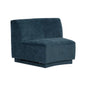 Jaclyn Fabric Modular Armless Chair-Modular Sofas-SUNPAN-Danny Dusty Blue-LOOMLAN