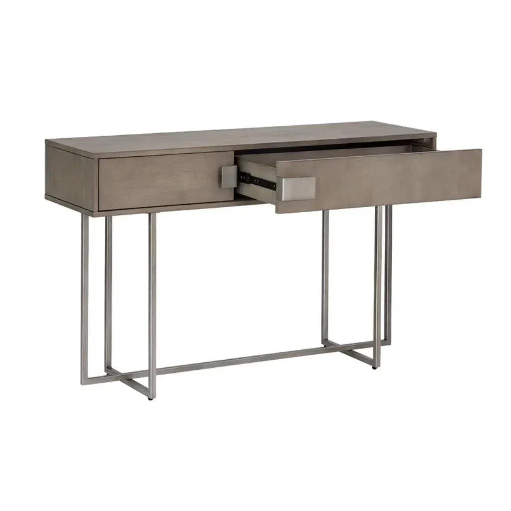 Jade Wooden Rectangular Console Table - LOOMLAN - SUNPAN - Console Tables