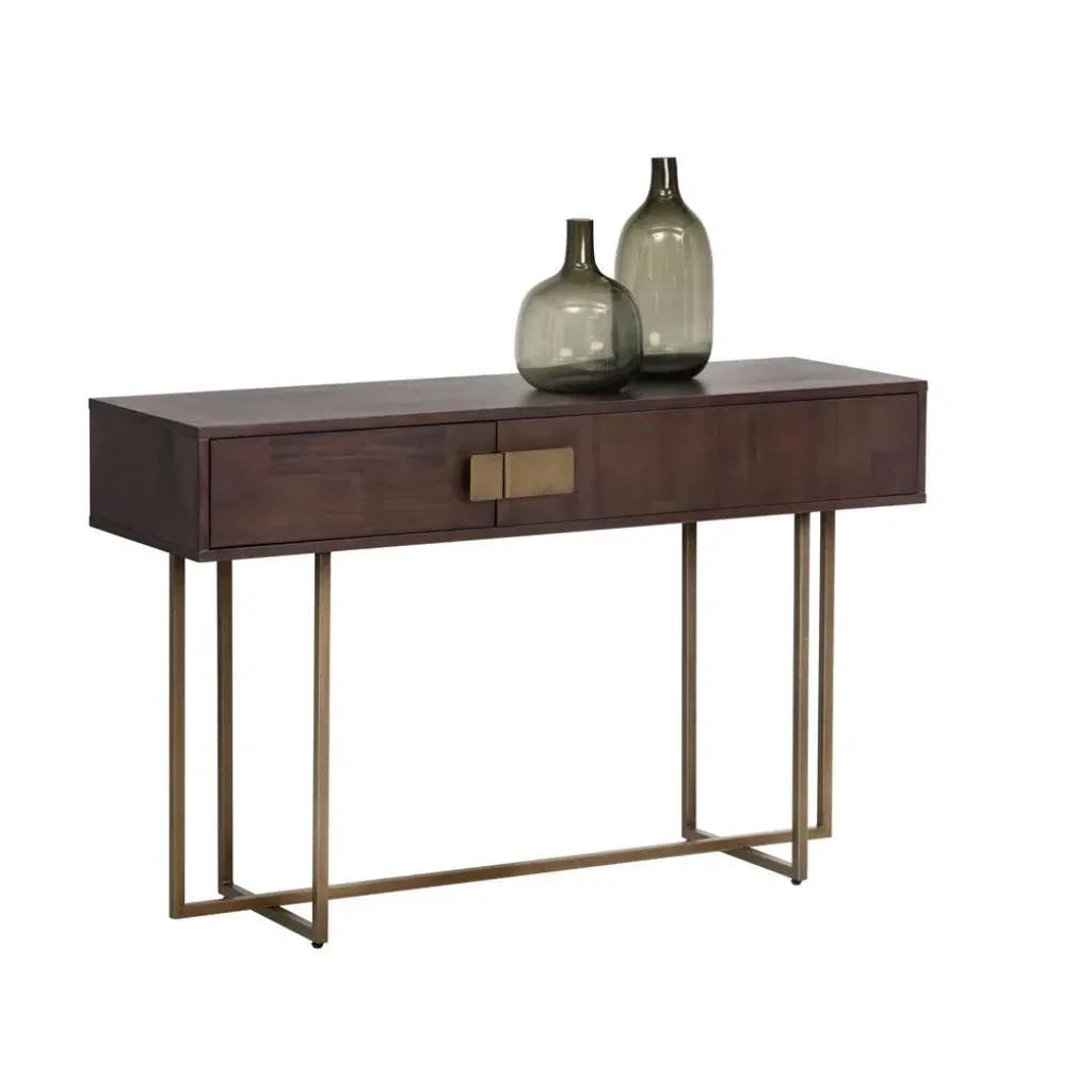 Jade Wooden Rectangular Console Table - LOOMLAN - SUNPAN - Console Tables