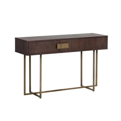 Jade Wooden Rectangular Console Table - LOOMLAN - SUNPAN - Console Tables