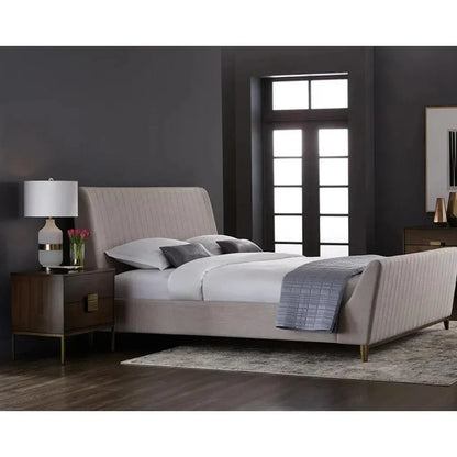 Jade Wooden Unique Nightstand - LOOMLAN - SUNPAN - Nightstands