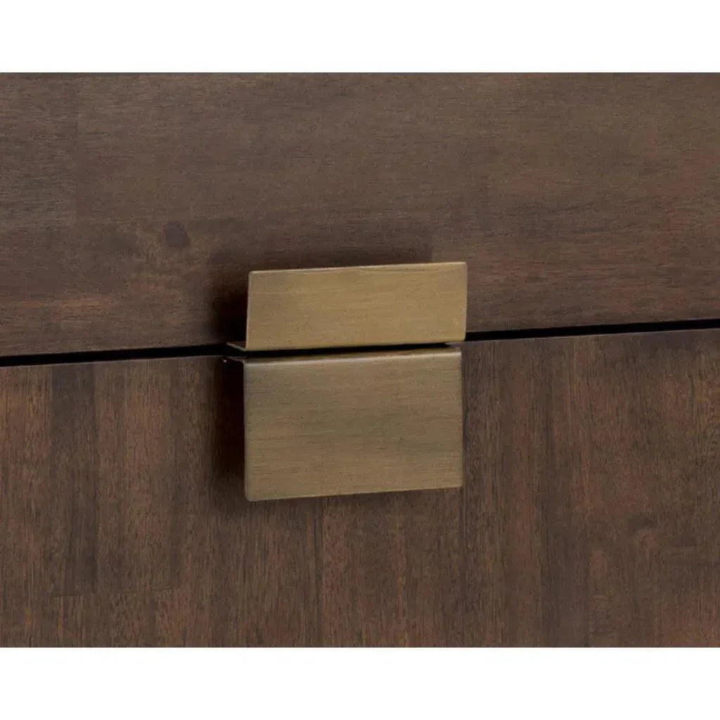 Jade Wooden Unique Nightstand - LOOMLAN - SUNPAN - Nightstands