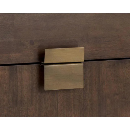 Jade Wooden Unique Nightstand - LOOMLAN - SUNPAN - Nightstands