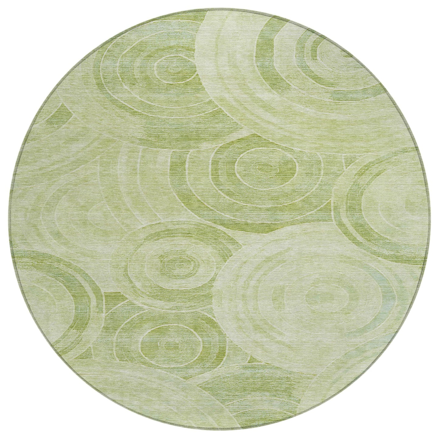 Jaelain Green Washable Indoor-Outdoor Rug