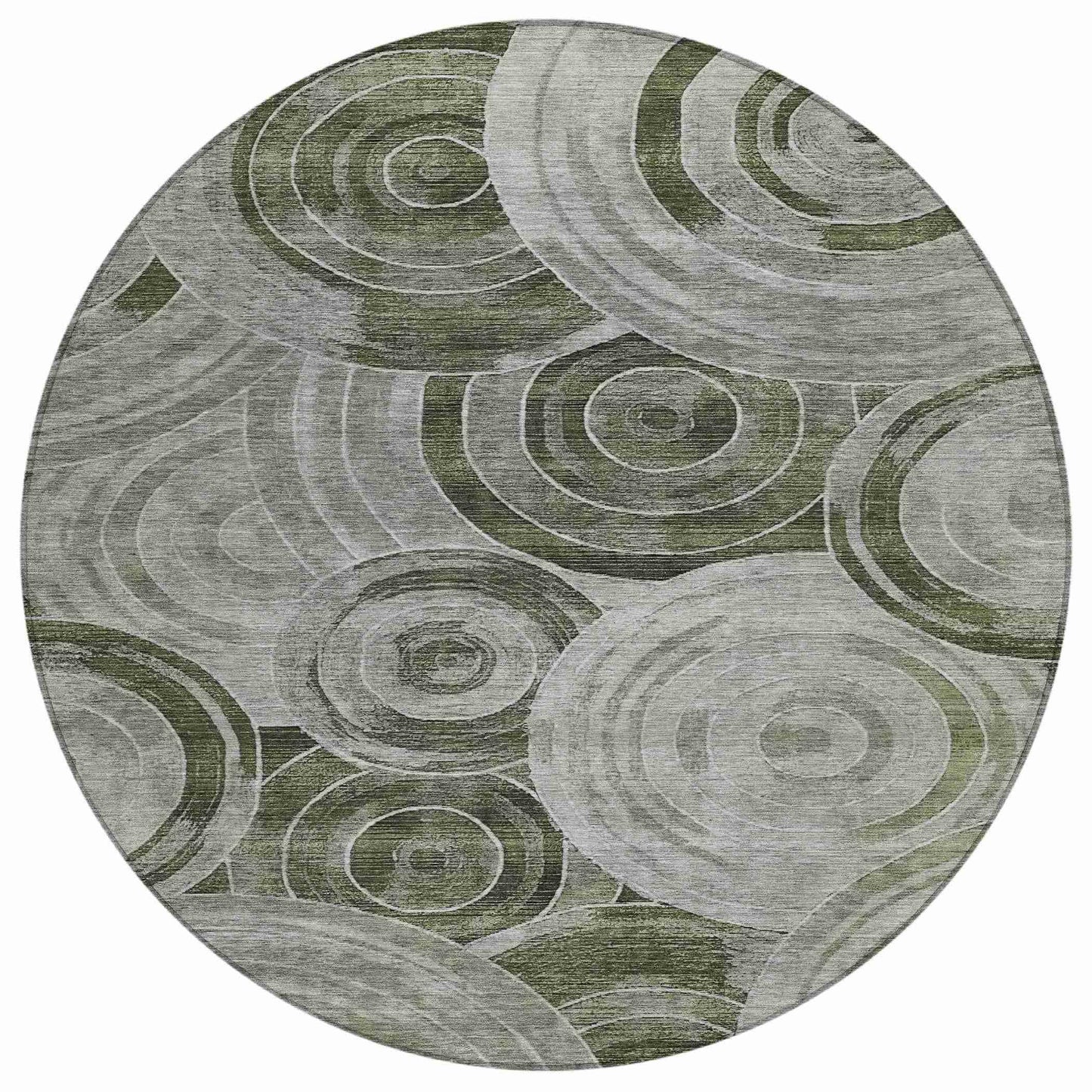Jaelain Taupe Washable Indoor-Outdoor Rug