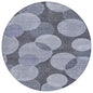 Jaelanor Blue Washable Indoor-Outdoor Rug