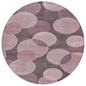 Jaelanor Pink Washable Indoor-Outdoor Rug