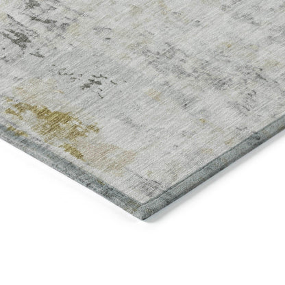 Jaelaris Ivory Washable Indoor-Outdoor Rug