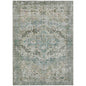 Jaelien Green Washable Indoor-Outdoor Rug