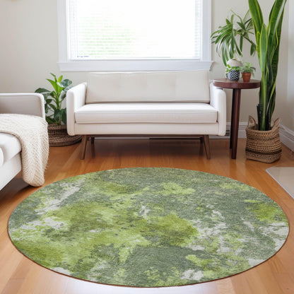 Jaelion Aloe Washable Indoor-Outdoor Rug