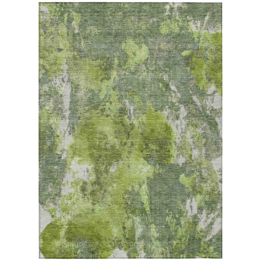 Jaelion Aloe Washable Indoor-Outdoor Rug