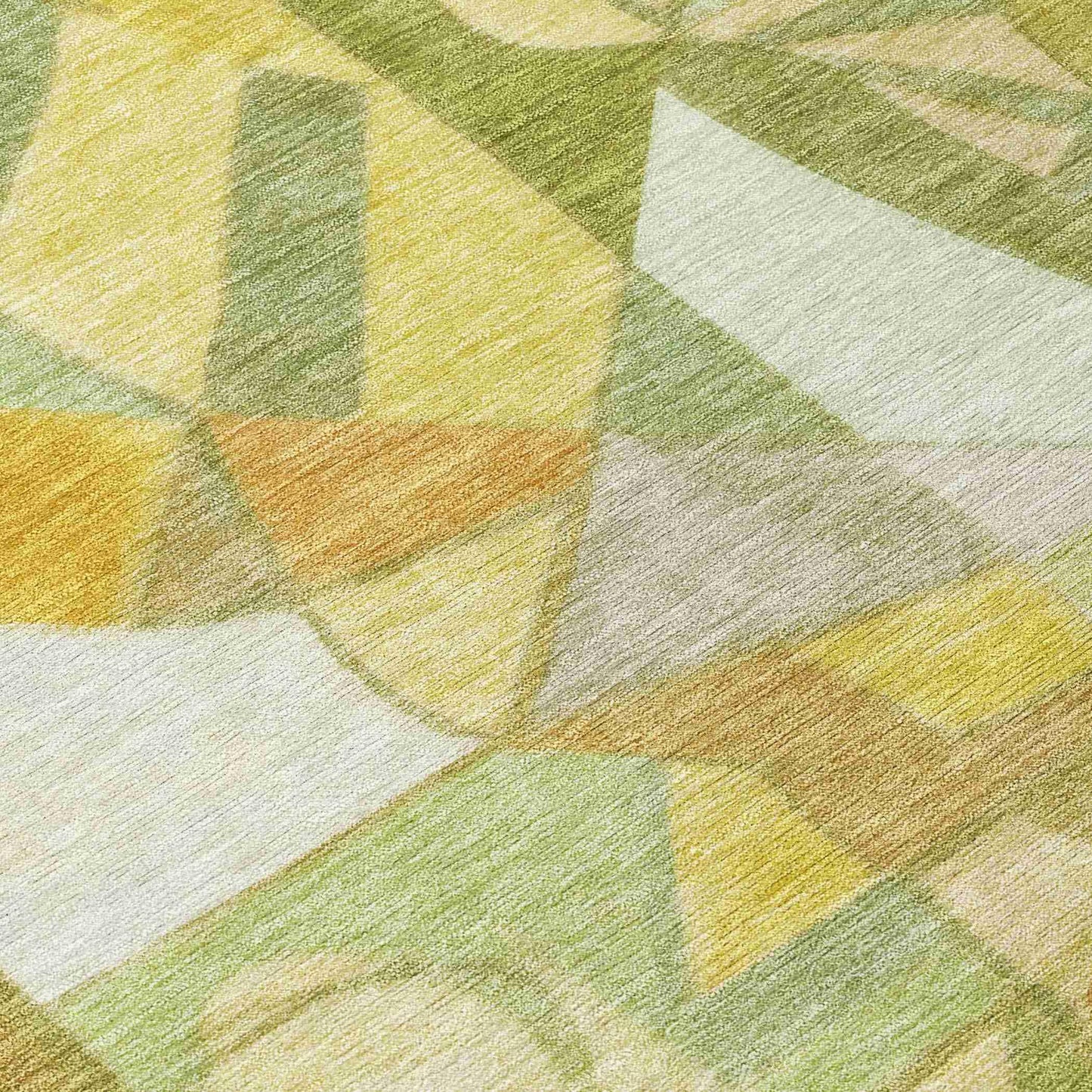 Jaelius Fern Washable Indoor-Outdoor Rug