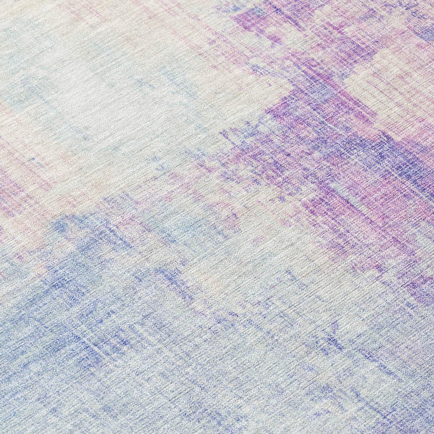 Jaelor Blue Washable Indoor-Outdoor Rug