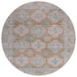 Jaelora Orange Washable Indoor-Outdoor Rug