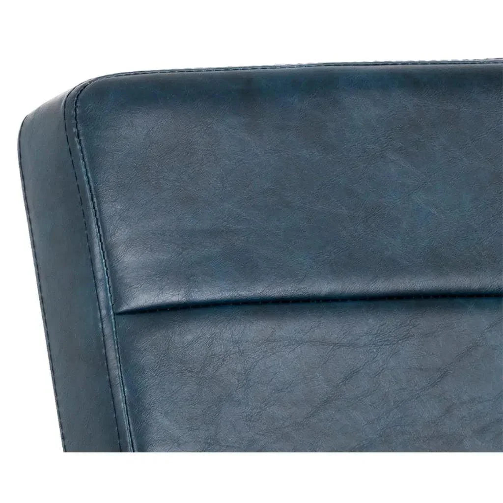 Jafar Leather Dining Armchair 2PC - LOOMLAN - SUNPAN - Dining Chairs