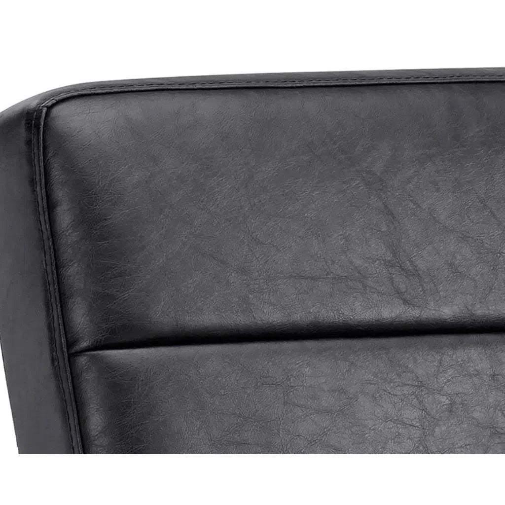 Jafar Leather Dining Armchair 2PC - LOOMLAN - SUNPAN - Dining Chairs