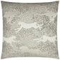 Jaglion Novelty Glam Silver Large Throw Pillow Insert - LOOMLAN - D.V. Kap - Throw Pillows