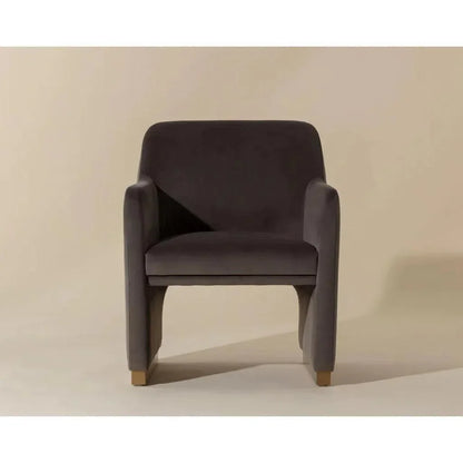 Jaime Fabric Dining Armchair - LOOMLAN - SUNPAN - Dining Chairs