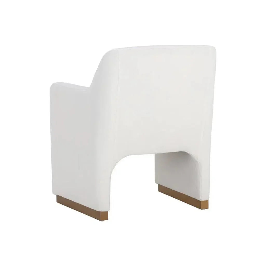 Jaime Fabric Dining Armchair - LOOMLAN - SUNPAN - Dining Chairs