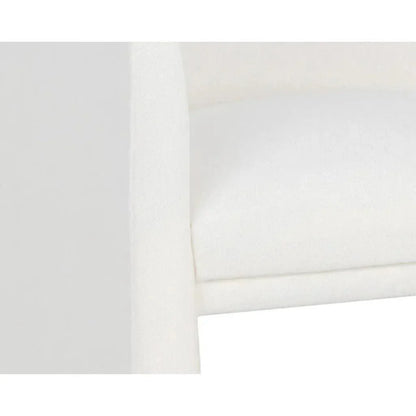 Jaime Fabric Dining Armchair - LOOMLAN - SUNPAN - Dining Chairs