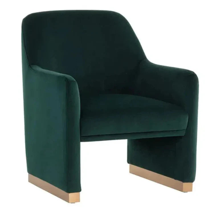 Jaime Fabric Lounge Chair - LOOMLAN - SUNPAN - Club Chairs