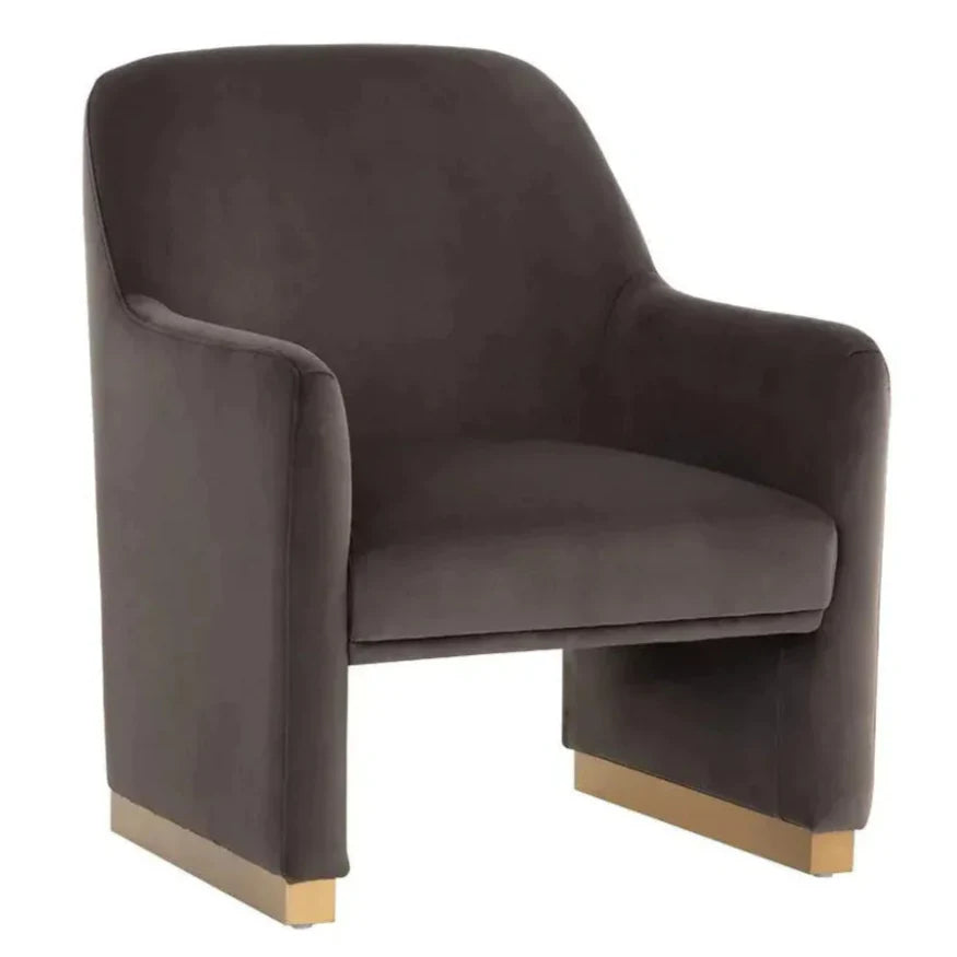 Jaime Fabric Lounge Chair - LOOMLAN - SUNPAN - Club Chairs