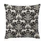 Jaipur Frame Onyx Handmade Outdoor Pillow-Outdoor Pillows-Earnest Collection-20" Square-LOOMLAN