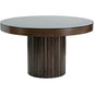 Jakarta Dining Table 51" Black Glass Base-Dining Tables-SUNPAN-LOOMLAN