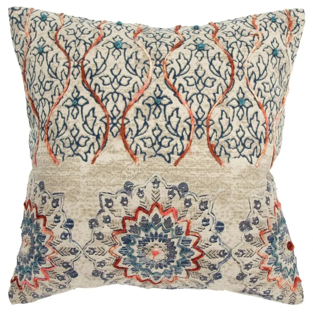 Jam Boho Throw Pillow Cover With Insert - LOOMLAN - LOOMLAN - Throw Pillows