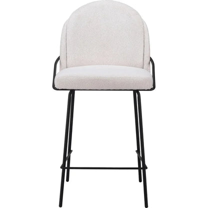 Jambi Counter Stool (Set of 2) Ivory - LOOMLAN - Zuo Modern - Counter Stools