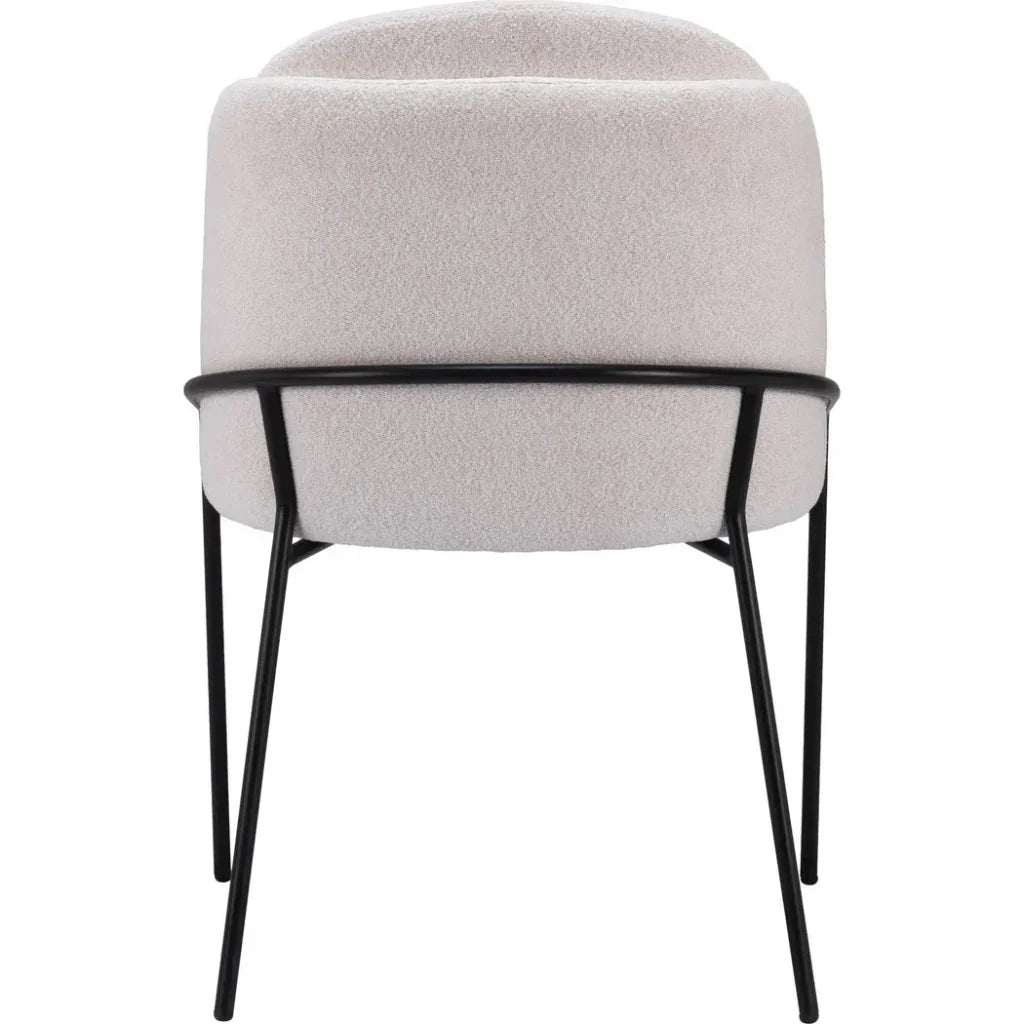 Jambi Performance Fabric Armless Dining Chair 2PC - LOOMLAN - Zuo Modern - Dining Chairs