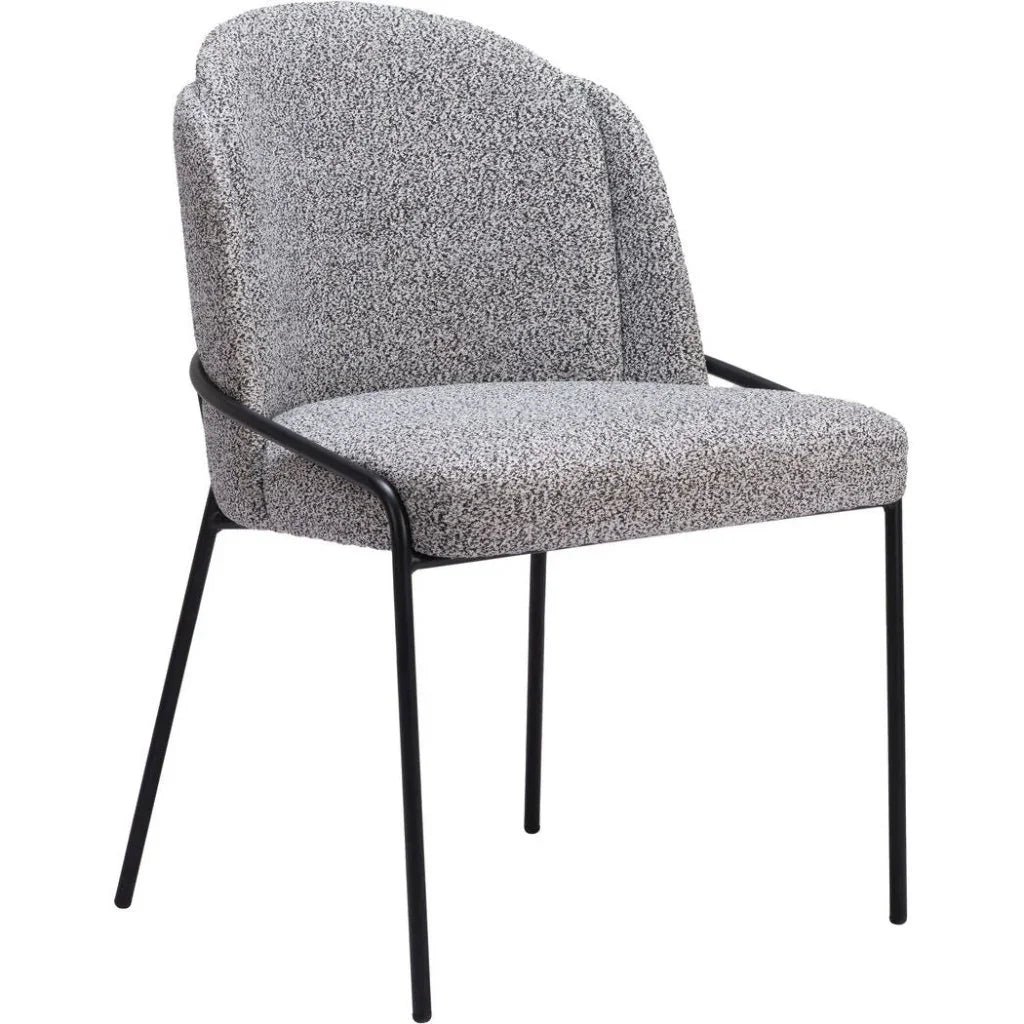 Jambi Performance Fabric Armless Dining Chair 2PC - LOOMLAN - Zuo Modern - Dining Chairs
