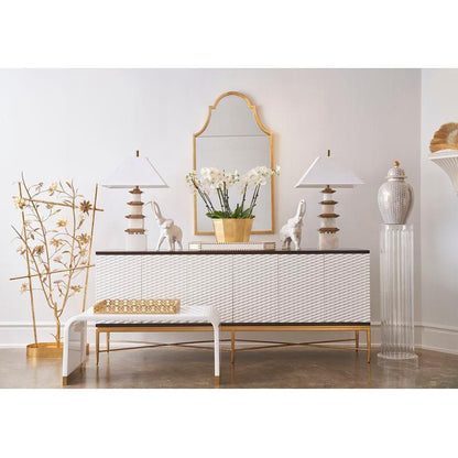 James Wooden White Sideboard - LOOMLAN - Chelsea House - Sideboards