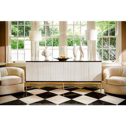 James Wooden White Sideboard - LOOMLAN - Chelsea House - Sideboards