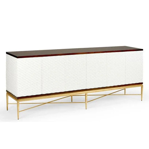 James Wooden White Sideboard - LOOMLAN - Chelsea House - Sideboards