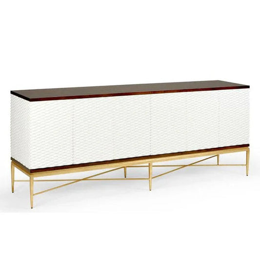 James Wooden White Sideboard - LOOMLAN - Chelsea House - Sideboards