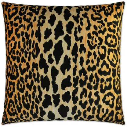 Jamil Animal Orange Brown Large Throw Pillow Insert - LOOMLAN - D.V. Kap - Throw Pillows
