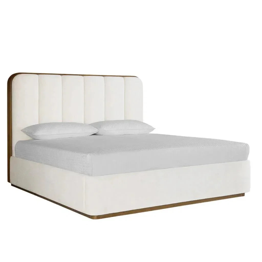 Jamille Fabric Super Plushed Bed - LOOMLAN - SUNPAN - Beds