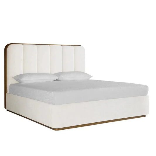 Jamille Fabric Super Plushed Bed - LOOMLAN - SUNPAN - Beds