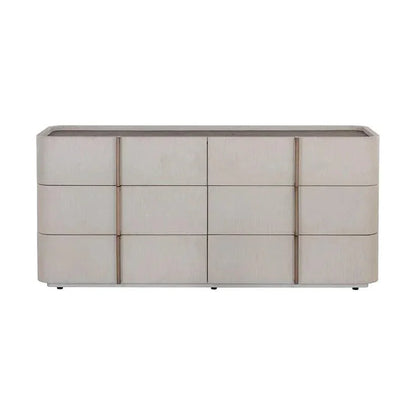 Jamille Leather Dresser Soft Closing Drawers - LOOMLAN - SUNPAN - Dressers