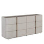 Jamille Leather Dresser Soft Closing Drawers - LOOMLAN - SUNPAN - Dressers