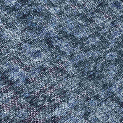 Jane Blue Washable Indoor - Outdoor Rug - LOOMLAN - LOOMLAN Rugs - Outdoor Rugs