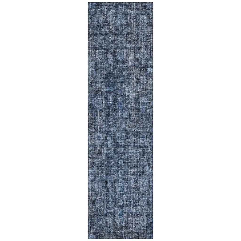 Jane Blue Washable Indoor - Outdoor Rug - LOOMLAN - LOOMLAN Rugs - Outdoor Rugs